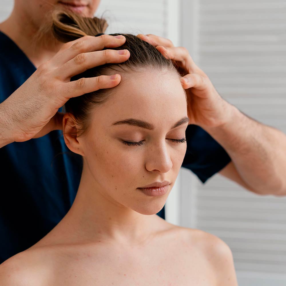 Beneficios de un masaje del cuero cabelludo
