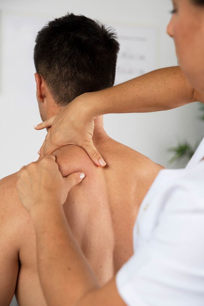 Masajes: Tratamiento de hombro congelado y dolor relacionado
